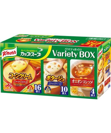 Knorr cup soup Variety box 30 packs