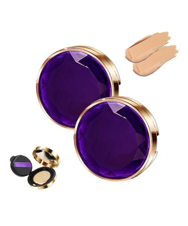 Soft Matte Cream Concealer Foundation Concealer Soft Matte Cream Concealer Full Coverage Full Coverage Moisturizing Contour and Brighten(Color:2pcs-natural color) 1 count (Pack of 1) 2pcs-natural Color