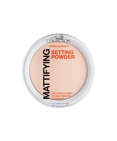 Collection Cosmetics Primed and Ready Invisible Setting Powder Silk Enriched Pressed Powder For Breakout Prone Skin 15g Invisible - Buy Online on GoSupps.com