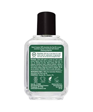 Buy Desert Essence 100% Australian Tea Tree Oil (2pk) - 2 fl oz | International Shipping Available - Buy Online on GoSupps.com