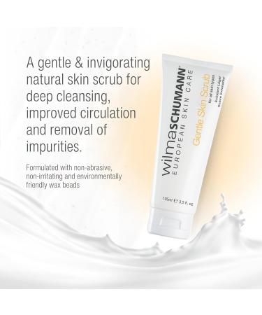 Gentle Skin Scrub - Natural Exfoliant for Face Removes Impurities - 3.5OZ Luxury Skin Care - Shop Internationally - Buy Online on GoSupps.com
