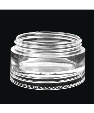 Beauticom 5G/5ML Stackable Clear Plastic Jars - 12 Pack for Cosmetics Crafts & Storage | Ideal Screw Cap Container - Buy Online on GoSupps.com