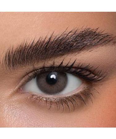 Anesthesia colored contact lenses addict grigio (dioptria -2.50) -strongly covering monthly lenses for 6 months in natural gray -green particularly natural result for dark eyes addict gricio