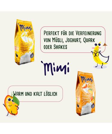 Mimi Mixed Drinks Pack of 8 - Milk Powder Mix (2 Packs x 400g) Banana Strawberry Mango Vanilla - Value Pack - Ideal for Leisure School or Take Away for Every Excursion - Buy Online on GoSupps.com