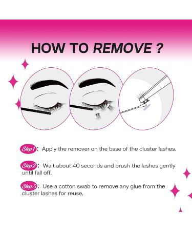 Calailis Lash Glue Remover 5g - Gentle Eyelash Extension Adhesive Remover for False Lashes - Non-Irritating Eye Cleanser - Buy Online on GoSupps.com