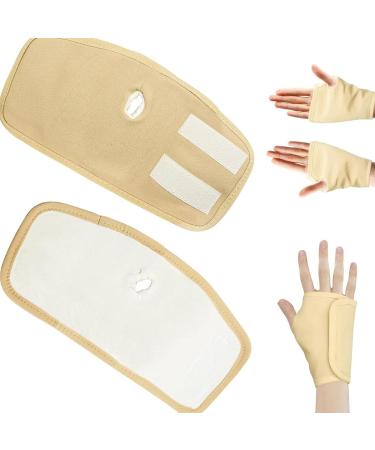  Maciun Castor Oil Pack Wrap2X Organic Hand Wraps Soft compression wrist support adjustable hook and loop wrist brace for right and left hands - Buy Online on GoSupps.com