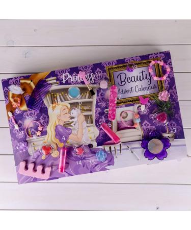 Accentra Princess Calendar for Girls | 24 Stylish Makeup & Jewelry Gifts | Perfect Advent Countdown - Buy Online on GoSupps.com