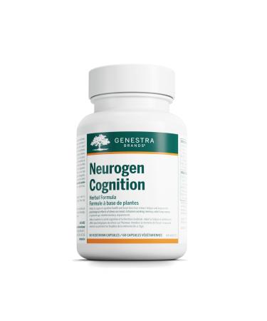 Genestra Brands - Neurogen Cognition - Supports Cognitive Health and Brain Function - 60 Vegetarian Capsules