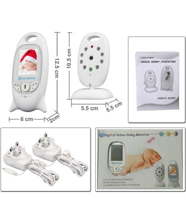 BW 2.0 Wireless Digital Baby Monitor Camera with Night Vision & Temperature Monitoring - Buy Online on GoSupps.com