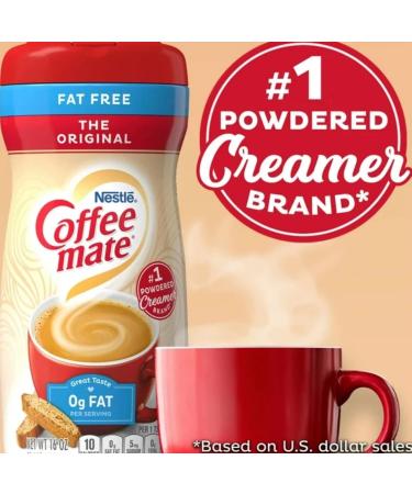 Nestle Coffee mate Original Fat Free Powdered Coffee Creamer | Smooth and Rich | Easy to Pour | 3 x 453g - Buy Online on GoSupps.com