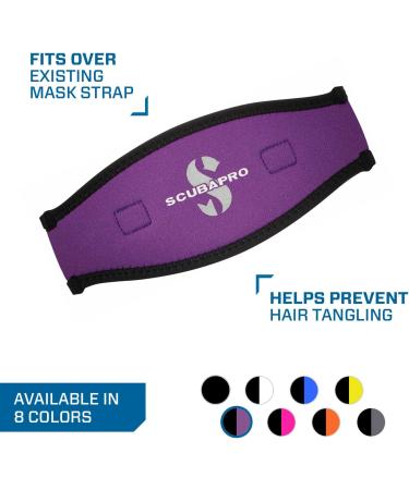 Scubapro Neoprene Mask Strap - Purple | Dive in Style with Comfort - Buy Online on GoSupps.com