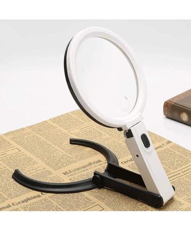Professional Handheld Magnifier Magnifier LED Lighted Lamp Foldable with Full of Stars - Buy Online on GoSupps.com