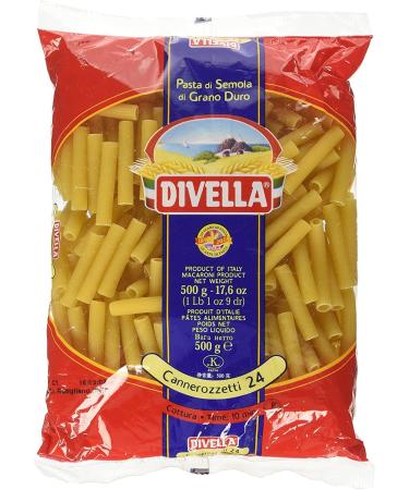 Divella Divella Pasta 100% Italian No. 24 Cannerozzetti 500 g (Pack of 24)