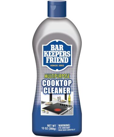 Buy Bar Keepers Friend Cooktop Cleaner 2x13 oz | Safe for Glass Ceramic Stainless Steel | Multipurpose Stovetop Cleaner with Scraper - Buy Online on GoSupps.com