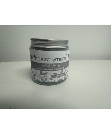 NaturallyMum Wild Yam Balancing Cream | Support for Perimenopause and Menopause Symptoms | Support Hormonal Balance for Women | Topical Cream | Unscented | 4fl oz - Buy Online on GoSupps.com