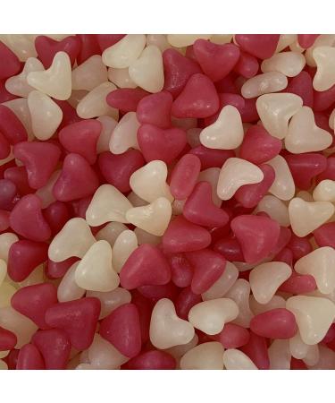 Pink & White Love Heart Jelly Beans 500g Share Bag by The Gourmet Sweet Company - Buy Online on GoSupps.com
