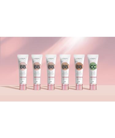 L'Or al Paris Magic BB Cream with SPF 20 5-in-1 Skin Tint with Vitamin B5 and Vitamin E Lightweight Hydrating Formula Adapts to Skin Tone for a Natural Glowy Finish 30 ml Shade: 04 Medium 04 Medium 30 ml (Pack of 5) - Buy Online on GoSupps.com