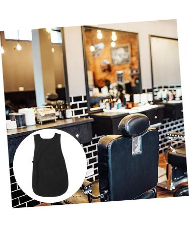 minkissy Barber Apron Work Dress Barber Uniform Vest Double Back Hairdressing Tool Polyester - Buy Online on GoSupps.com
