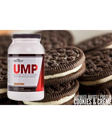 Beverly International UMP Protein Powder Cookies & Cream 2lb. 8oz - Whey-Casein Blend for Lean Muscle Growth, Easy Digestion, No Bloating - Buy Online on GoSupps.com
