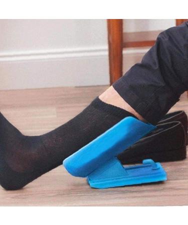 Enfile Chaussettes | Sock Slider Aid for Seniors & Disabled - Easy Sock Helper for All Types - Blue - Buy Online on GoSupps.com