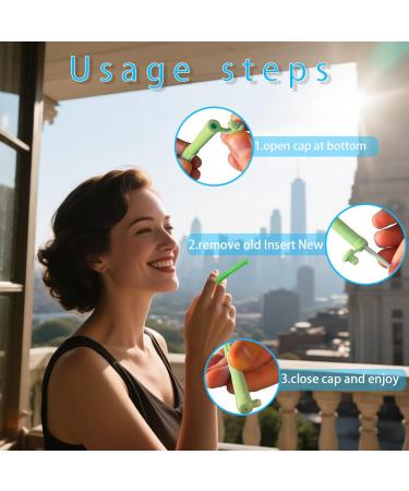 Chewable Breath Sticks containing Essential Oils chewable Breather Quit Smoking Stop Smoking Aids Work Can Taken Anywhere Focus Clear Respiratory (3pcs) - Buy Online on GoSupps.com