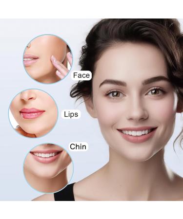 Shop Painless Facial Hair Removal for Women - Electric Razor with USB Rechargeable & 2 Replacement Heads - Buy Online on GoSupps.com