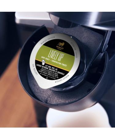 Marley Coffee Lively Up Organic Dark Roast (24 Count) A1399 24 Count (Pack of 1) Organic Expresso Roast Coffee - Buy Online on GoSupps.com