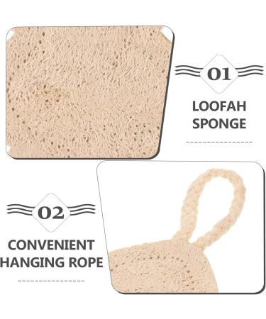 Buy NOLITOY Natural Loofah Exfoliating Sponge - Christmas Tree Shape Bath & Shower Scrubber for Exfoliation & Massage - International Shipping Available - Buy Online on GoSupps.com