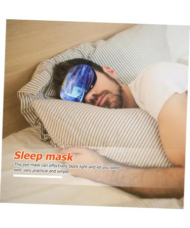 Angoily 2pcs Silk Imitation Eye Mask - Adjustable Travel Sleep Masks for Ultimate Comfort - Buy Online on GoSupps.com