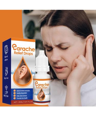 Ear Drops Ear Support 30ml Portable Vernde Liquid for Adults Daily Routine Users Men Women Family Travel Active Lifestyle - Buy Online on GoSupps.com