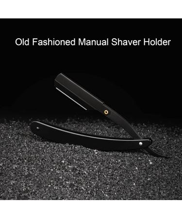 Old Fashioned Stainless Steel Manual Razor Holder - Men's Straight Edge Barber Razor Stand - Buy Online on GoSupps.com