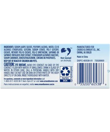 Arm & Hammer Power Sheets Laundry Detergent - Fragrance Free 50ct | Eco-Friendly Efficient Cleaning for 50 Loads - Shop Internationally - Buy Online on GoSupps.com