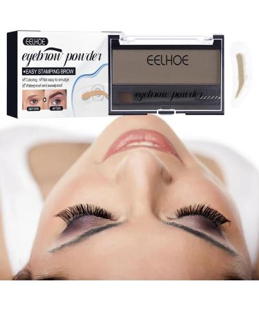 Eyebrow Makeup | Natural g Eyebrow Powder Kit Long-lasting and Natural 3 Colors Trio Kit Eyebrow Palette for Photography Outdoor Music Guanglu Gray - Buy Online on GoSupps.com