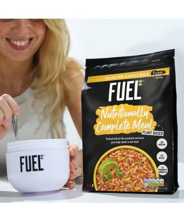 FUEL10K Mexican Chilli Rice 658g - Nutritionally Complete Meal - Buy Online on GoSupps.com