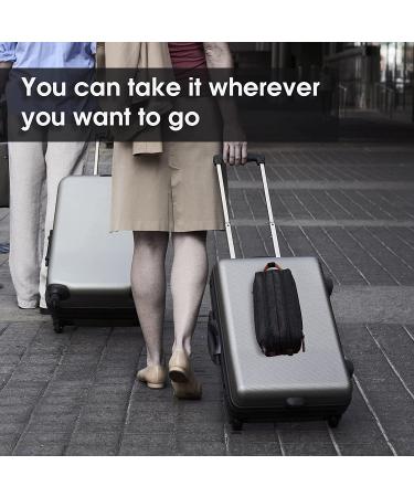 WANDF Toiletry Bag for Men Small Nylon Dopp Kit Lightweight Travel Shaving Bag for Kids and Women (black) - Buy Online on GoSupps.com