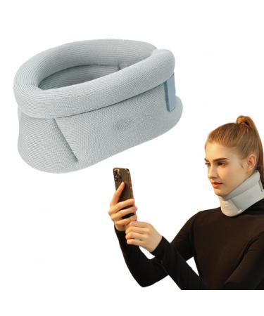 VideCor neck support for neck pain and support soft neck support for women and men neck collar for diapering aligning stabilizing the vertebrae foam large