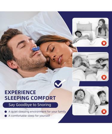 Electric Anti Snoring Device for Men and Women - Double Eddy Current Nasal Dilator for Stop Snoring Blue - Buy Online on GoSupps.com