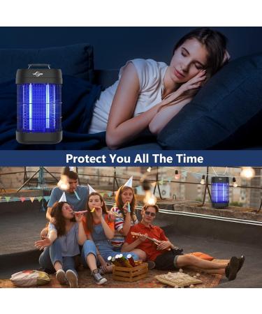 Viflykoo 14W Mosquito Trap - 1800V Insect Destroyer with Safety Features | Effective Mosquito Lamp for Bedroom Kitchen & Garden - Buy Online on GoSupps.com