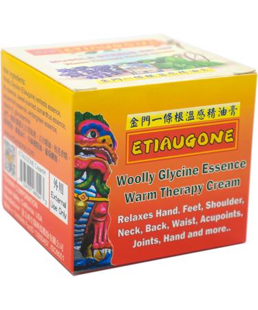 ETIAUGONE 3.5oz Hot Therapy Ointment Cream - 100g Soothing Relief for Muscle Pain | ETG - Shop Internationally - Buy Online on GoSupps.com