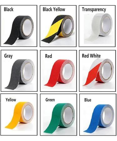 Hazard Tape Anti Slip Tape High Grip Non Slip Traction Sticker Tape Abrasive Adhesive Tape 500CM Long for Stairs Floor(Black 100mm) 100mm Black - Buy Online on GoSupps.com