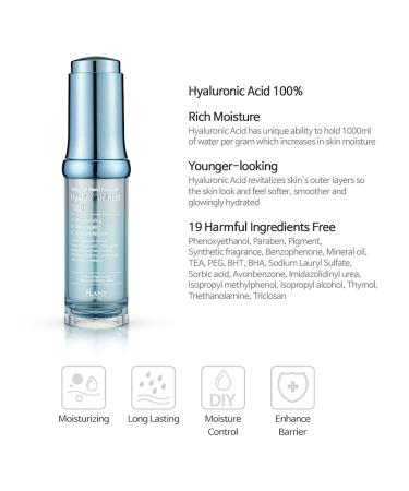 Waterfall Moist Balanced Hyaluronic Acid 100 Ampoule 20ml - Korean Skincare Rich Moisture Paraben Free Facial Hydration - Buy Online on GoSupps.com