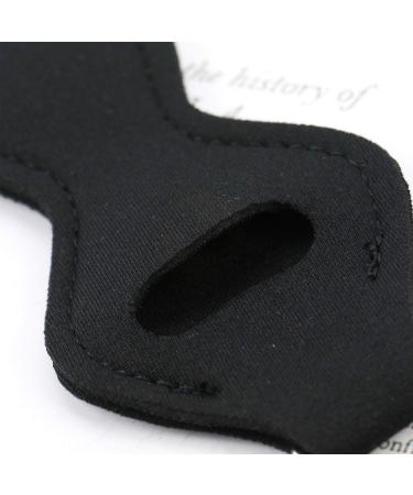 4 Pack Black Lip Balm & Lipstick Holder Keychain Set - Chapstick & Lip Gloss Key Chain Holders - Buy Online on GoSupps.com