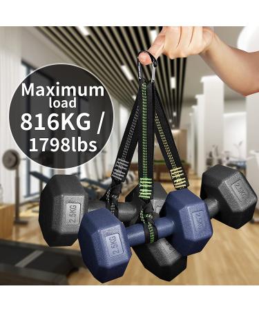 5pcs FresKaro Nano Carabiner Clips - 8kN 1798lbs, Small Sturdy Design, Strong Spring, Choice of 5 Colors - Buy Online on GoSupps.com