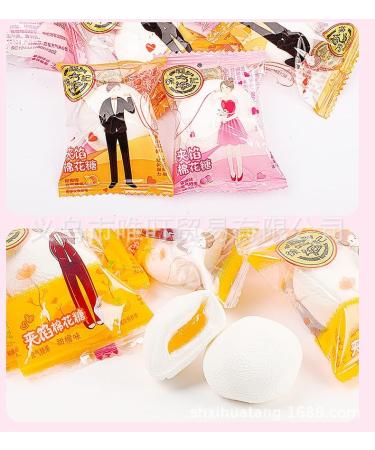 Honey peach Cotton soft Candy Fruit Flavored Cotton Candy Individually Packaged Wedding Celebration Candy Chinese FOOD Soft texture Gummies Asian food Asian candy (2000g mixed flavor) - Buy Online on GoSupps.com