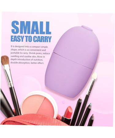 Buy NOLITOY Silicone Face Ice Roller - Purple Ice Facial Massage Tool for Glowing Skin | International Shipping Available - Buy Online on GoSupps.com