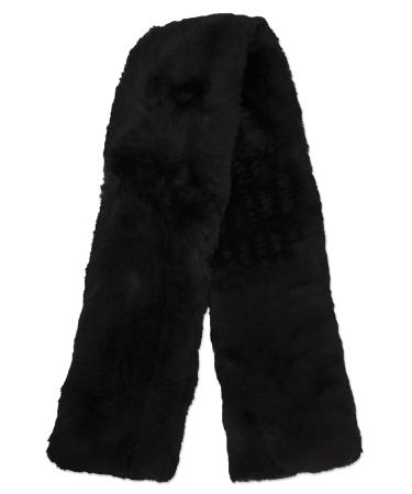 ECP Real Genuine Sheepskin Girth Protection Cover | Helps Prevent Gall Sores Chafes Black 24"