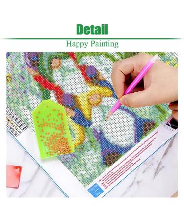 2Pack Full Drill Gnomes Kissing Flowers Diamond Painting Kits for Adults - DIY 5D Garden Diamond Art with Sunflowers & Butterfly - 12X16Inch - Buy Online on GoSupps.com