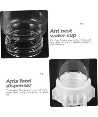 Minkissy Pet Water Feeder - Automatic Mini Ant Water Dispenser & Food Bowl for Small Ants - Ideal Ant Feeding System & Liquid Bottle Tool - Buy Online on GoSupps.com