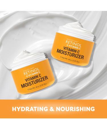 LIVAURA Retinol + Vitamin C Face Moisturizer - Buy Online on GoSupps.com