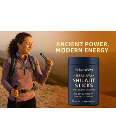 Premium Himalayan Shilajit Honey Sticks 30 Single-Use Packs | Raw Organic Honey + Top Himalayan Shilajit Resin | 85+ Trace Minerals & 70%+ Fulvic Acid for Energy Immunity Vitality (Pack of 1) 0.28 Ounce (Pack of 30) - Buy Online on GoSupps.com